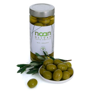Græske grønne oliven